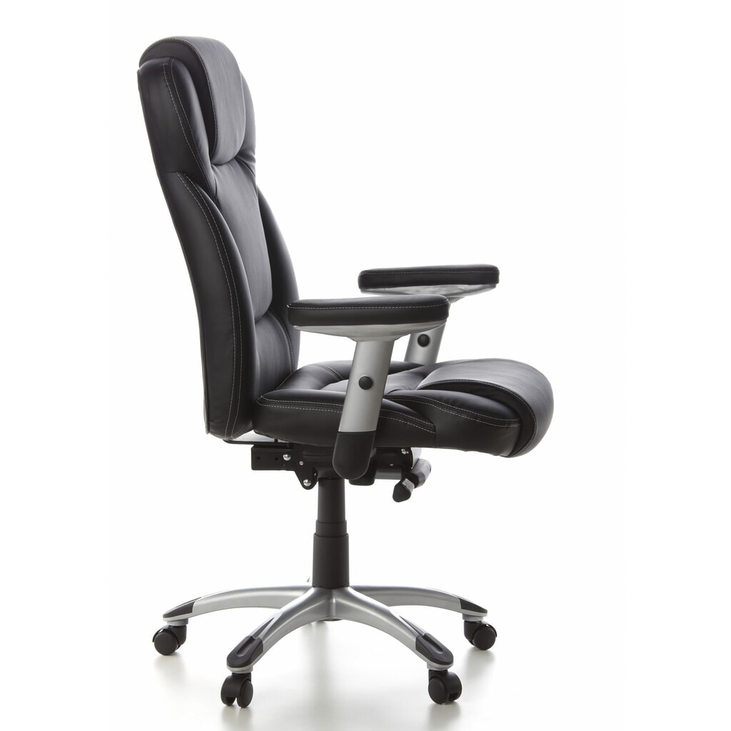 Produktabbildung Nr. 5: hjh OFFICE Bürostuhl / Chefsessel EMBASSY 200 Leder, schwarz