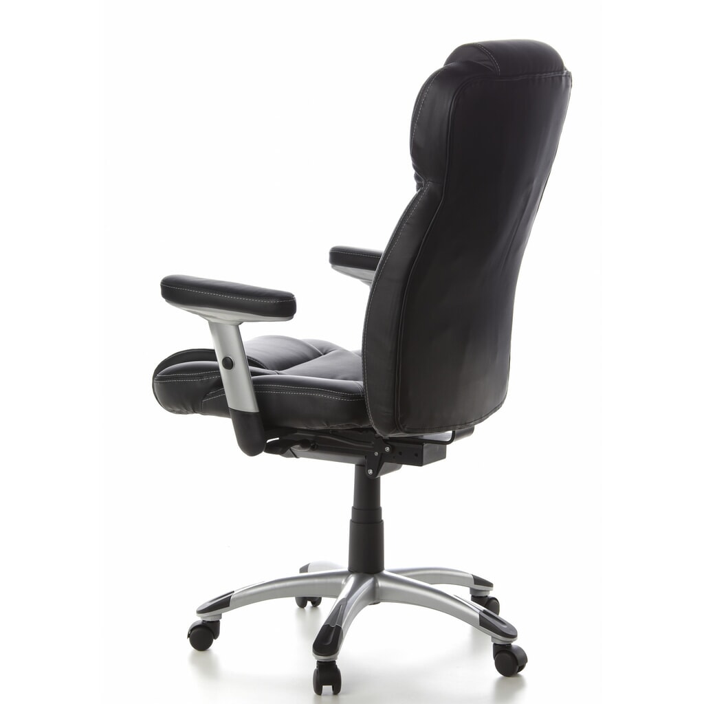 hjh OFFICE Bürostuhl / Chefsessel EMBASSY 200 Leder, schwarz Produktabbildung Nr. 9: hjh OFFICE Bürostuhl / Chefsessel EMBASSY 200 Leder, schwarz