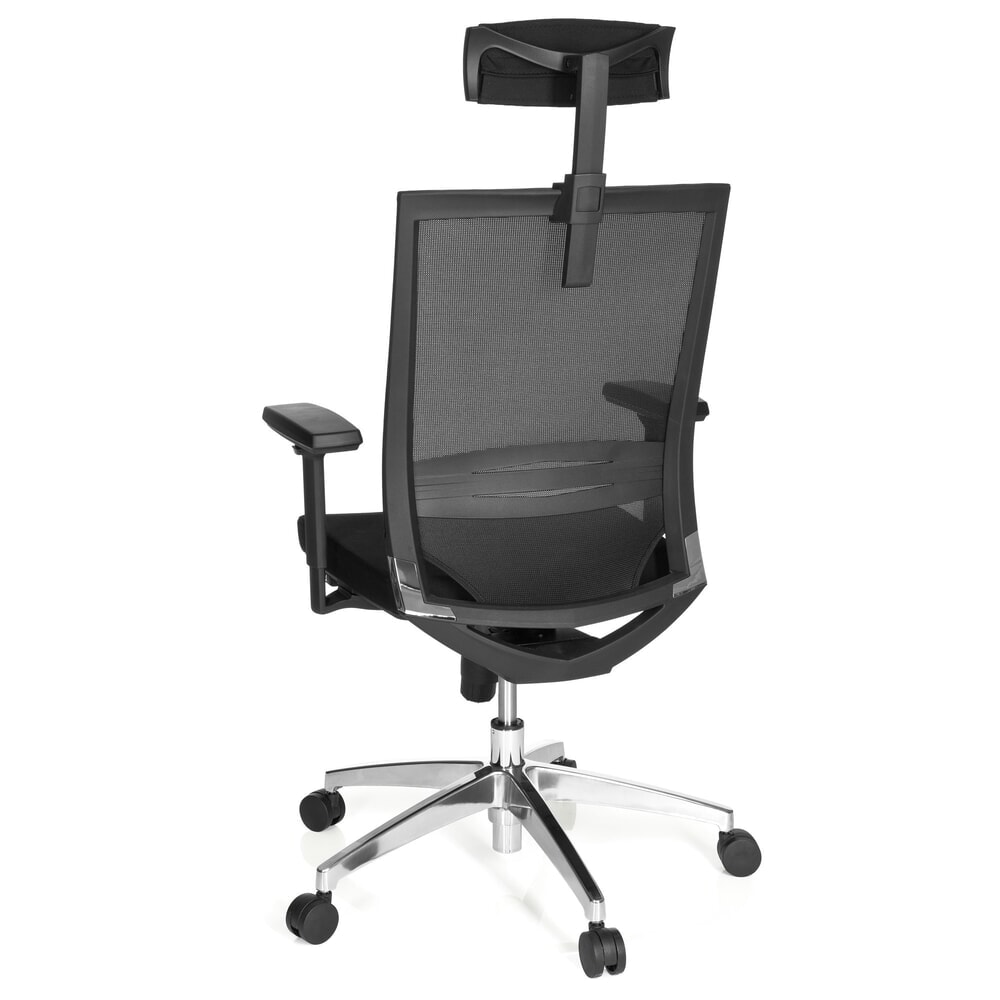 Produktabbildung Nr. 8: hjh OFFICE Bürostuhl / Chefsessel PORTO MAX HIGH Stoff, schwarz