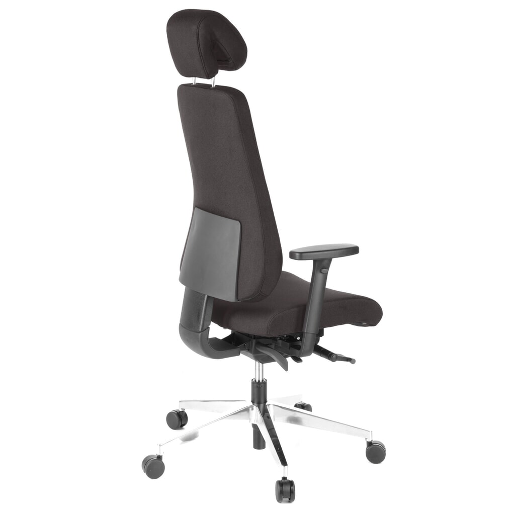 hjh OFFICE Bürostuhl / Chefsessel PRO TEC 400 Stoff, schwarz Produktabbildung Nr. 4: hjh OFFICE Bürostuhl / Chefsessel PRO TEC 400 Stoff, schwarz