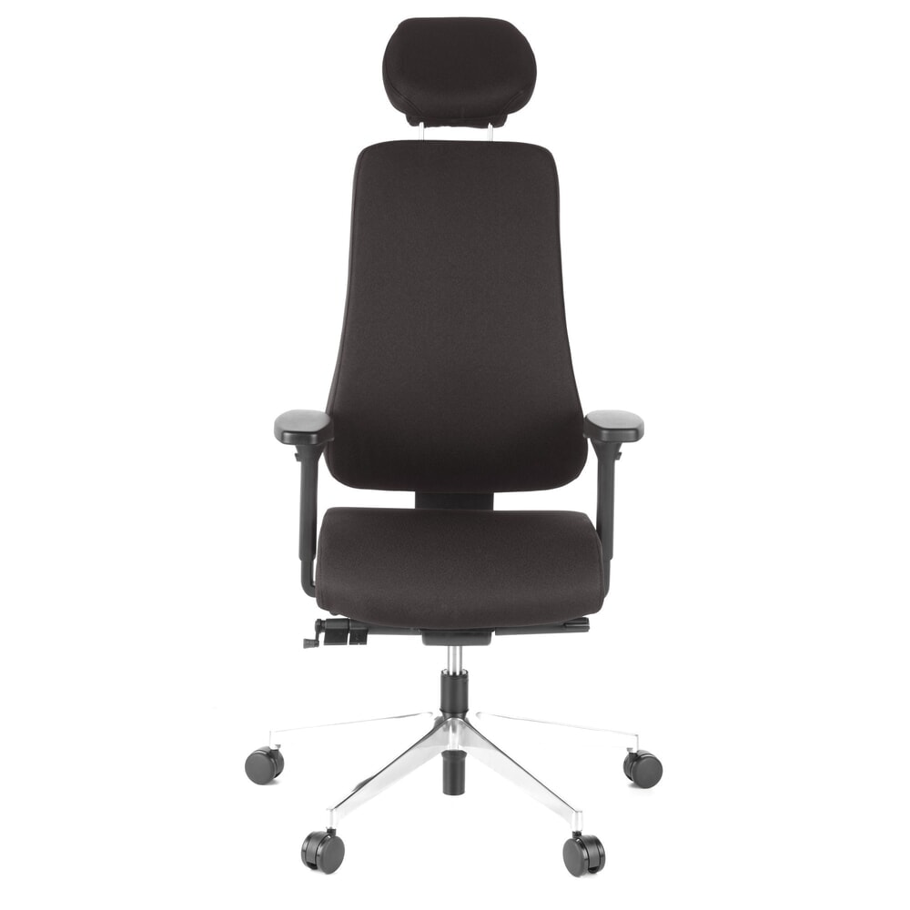 Produktabbildung: hjh OFFICE Bürostuhl / Chefsessel PRO TEC 400 Stoff, schwarz