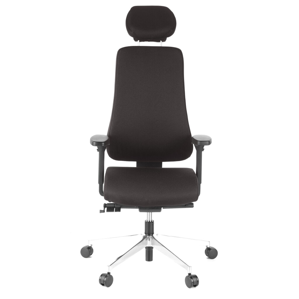 Produktabbildung Nr. 1: hjh OFFICE Bürostuhl / Chefsessel PRO TEC 400 Stoff, schwarz