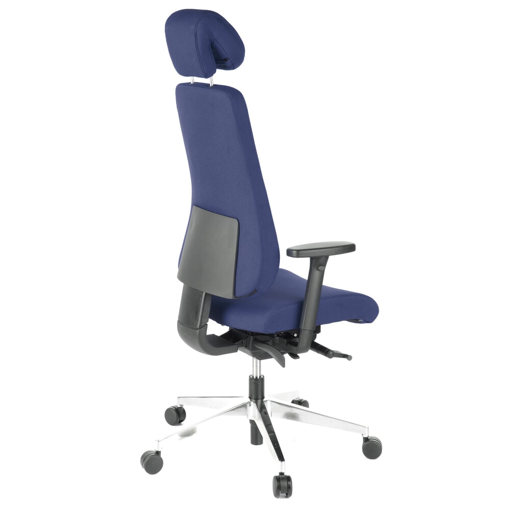 Produktabbildung Nr. 4: hjh OFFICE Bürostuhl / Chefsessel PRO TEC 400 Stoff, dunkelblau
