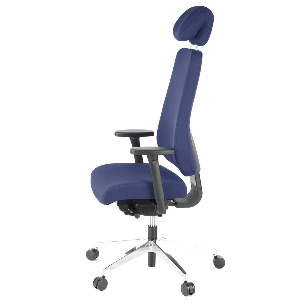 Produktabbildung Nr. 8: hjh OFFICE Bürostuhl / Chefsessel PRO TEC 400 Stoff, dunkelblau