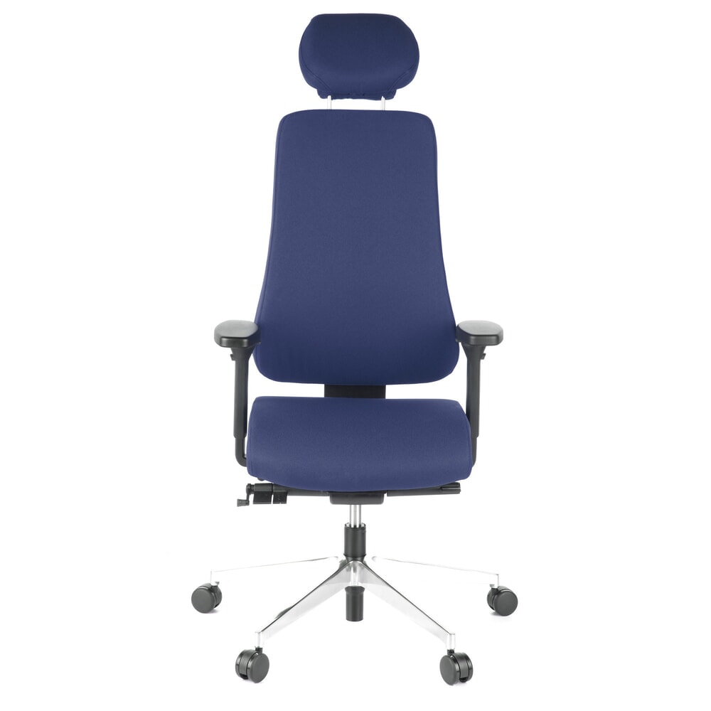 Produktabbildung Nr. 1: hjh OFFICE Bürostuhl / Chefsessel PRO TEC 400 Stoff, dunkelblau