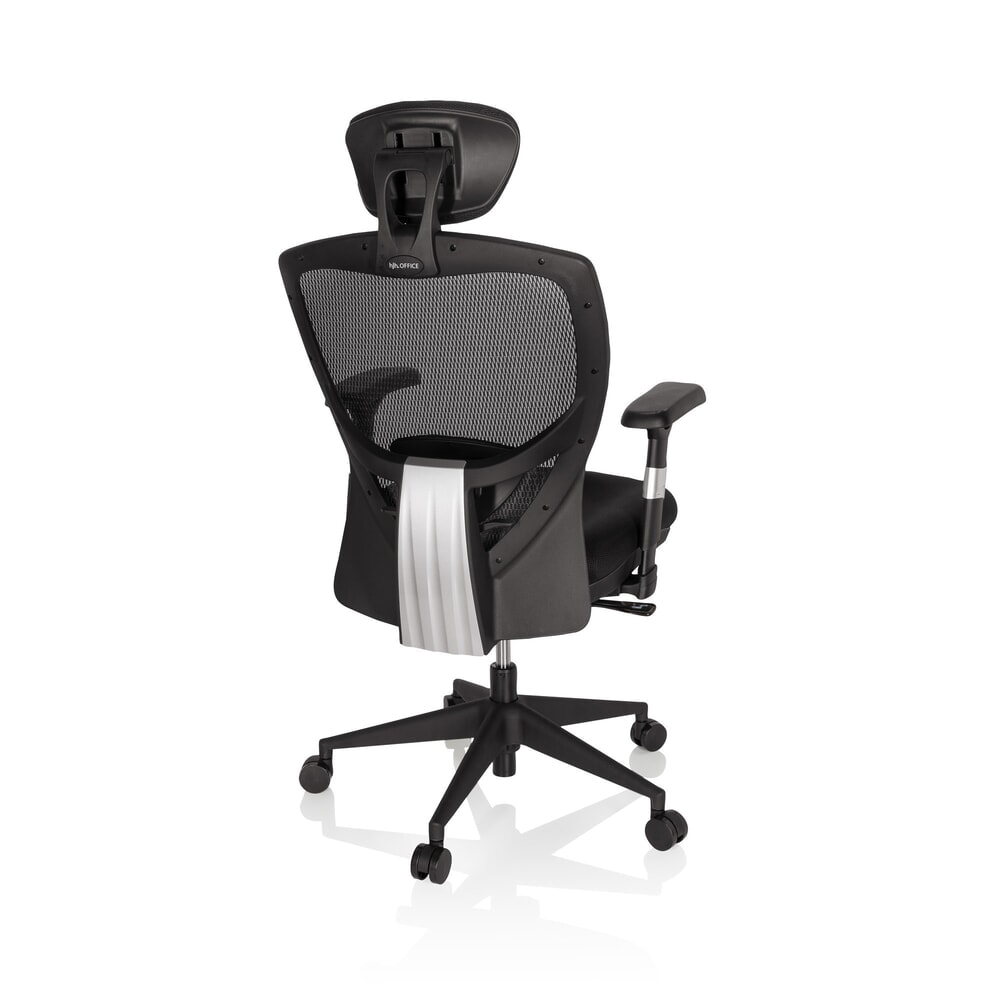 Produktabbildung Nr. 7: hjh OFFICE Bürostuhl / Chefsessel VENUS BASE Stoff, schwarz