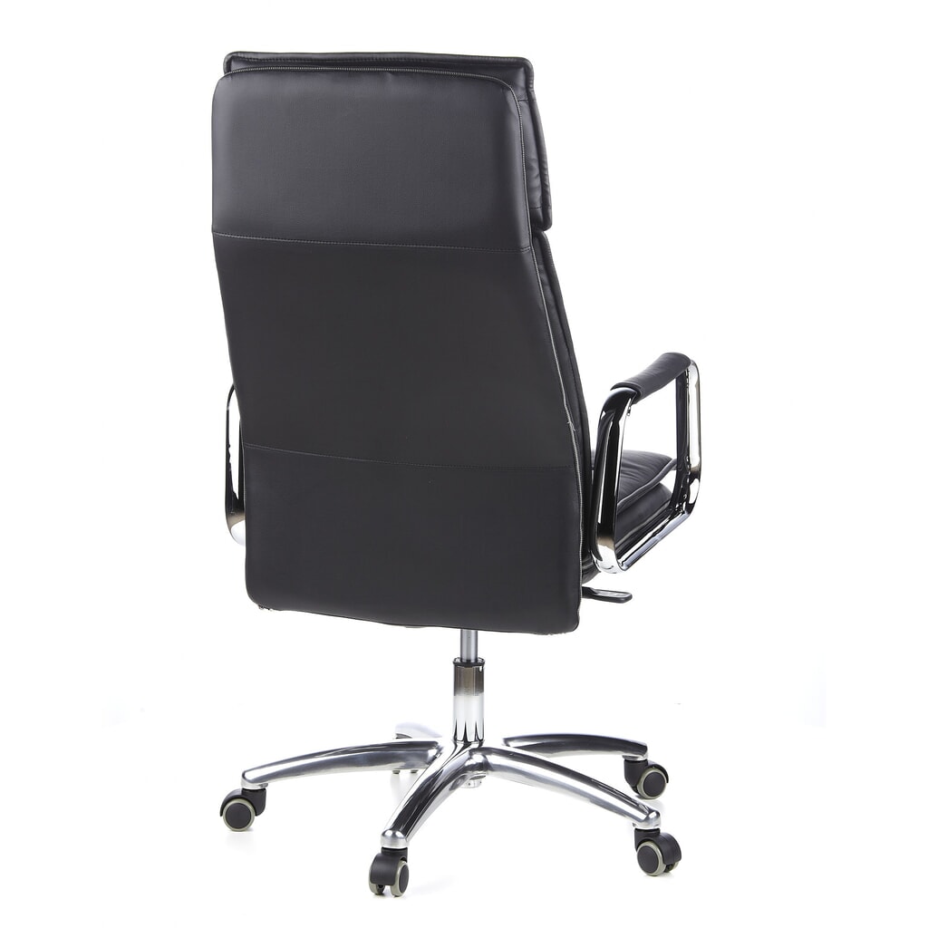 Produktabbildung Nr. 7: hjh OFFICE Bürostuhl / Chefsessel VILLA 20 Leder, schwarz