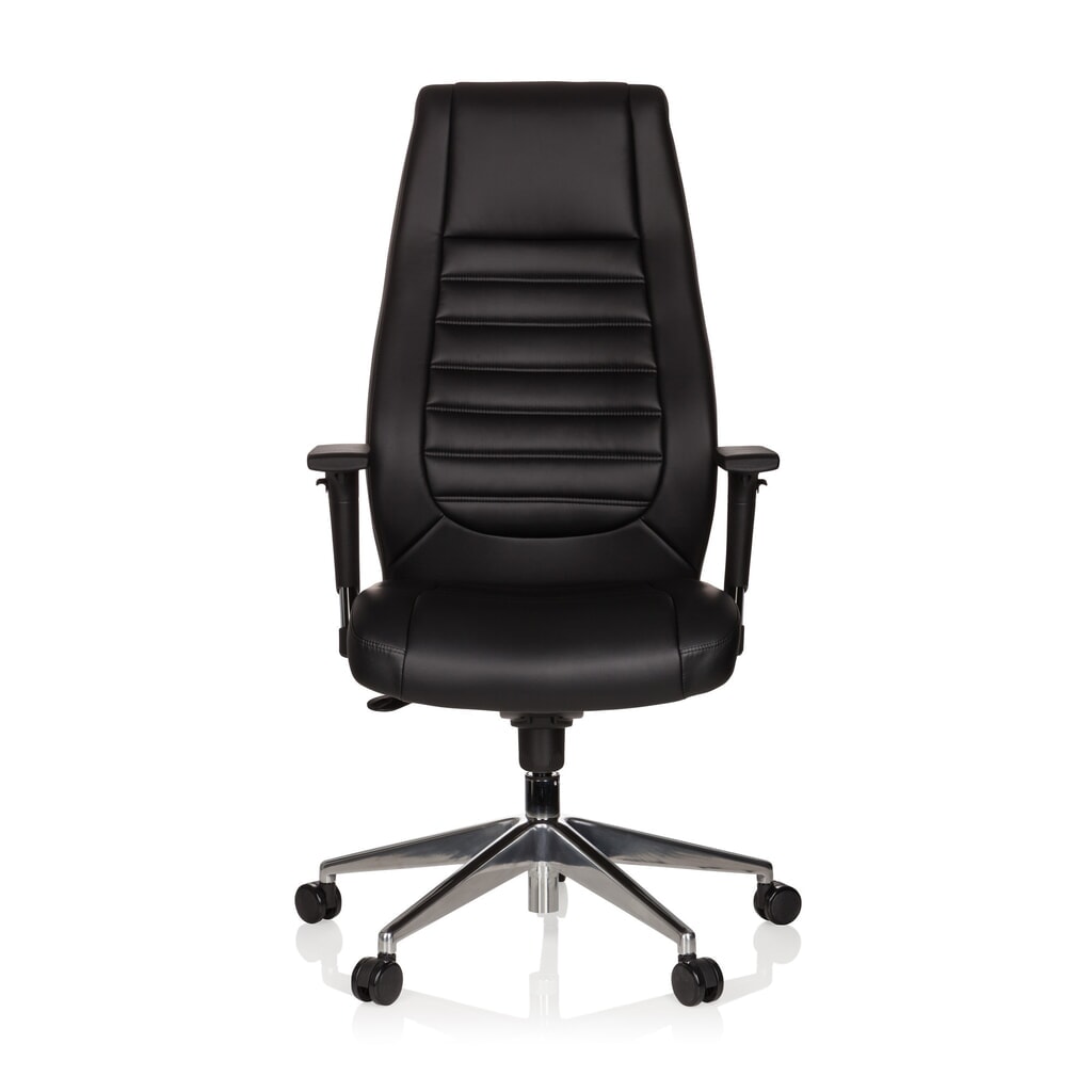 Produktabbildung Nr. 1: hjh OFFICE Bürostuhl / Chefsessel VITORO Kunstleder, schwarz