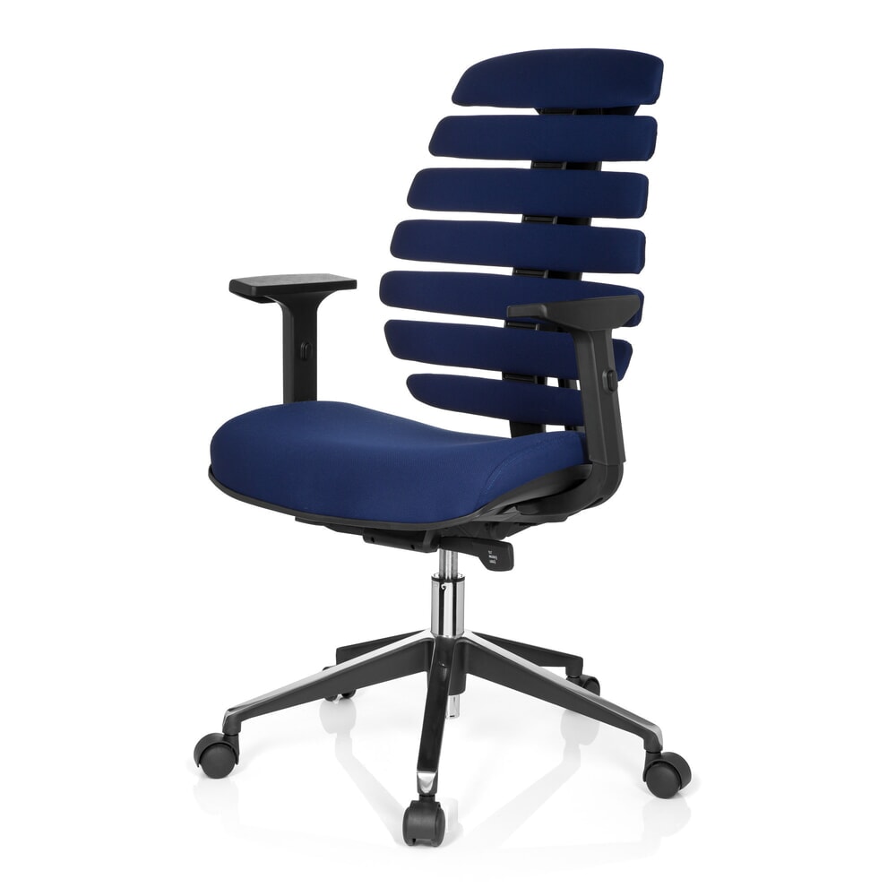 Produktabbildung Nr. 11: hjh OFFICE Bürostuhl / Drehstuhl ERGO LINE II Stoff, blau