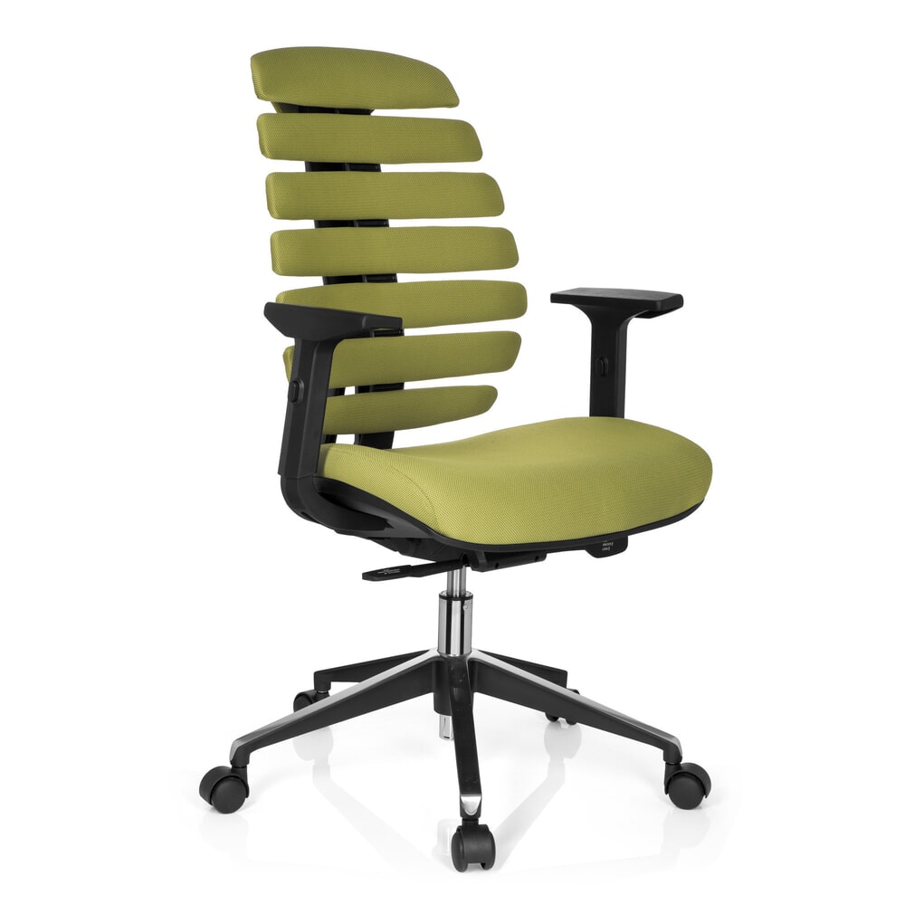 Produktabbildung Nr. 4: hjh OFFICE Bürostuhl / Drehstuhl ERGO LINE II Stoff, grün