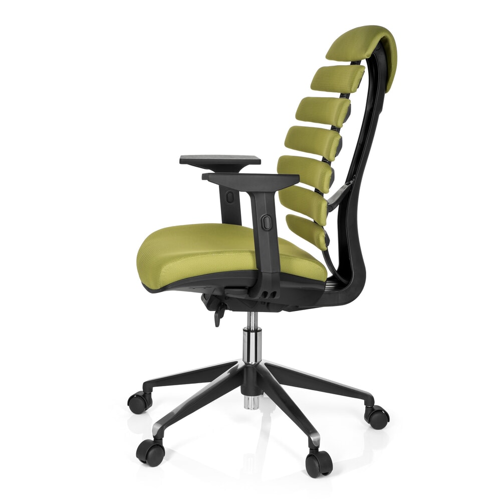 Produktabbildung Nr. 10: hjh OFFICE Bürostuhl / Drehstuhl ERGO LINE II Stoff, grün