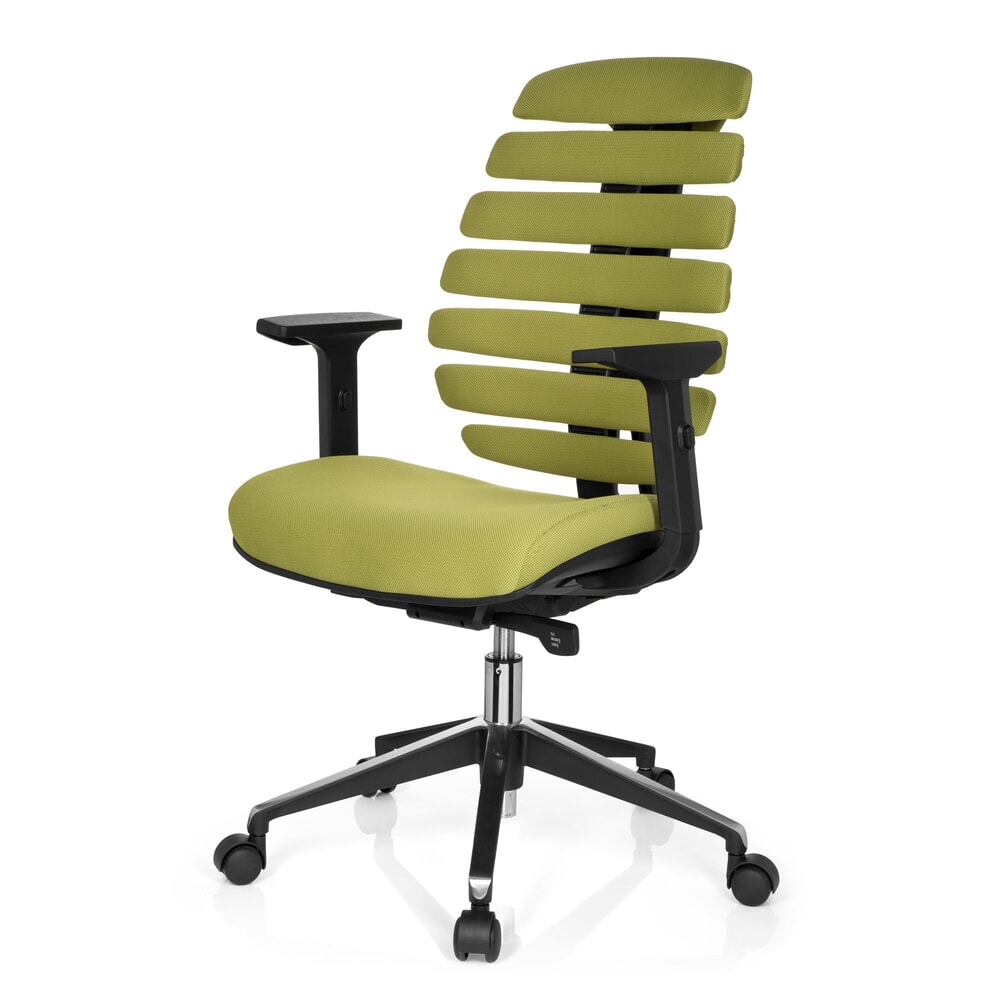 Produktabbildung Nr. 11: hjh OFFICE Bürostuhl / Drehstuhl ERGO LINE II Stoff, grün