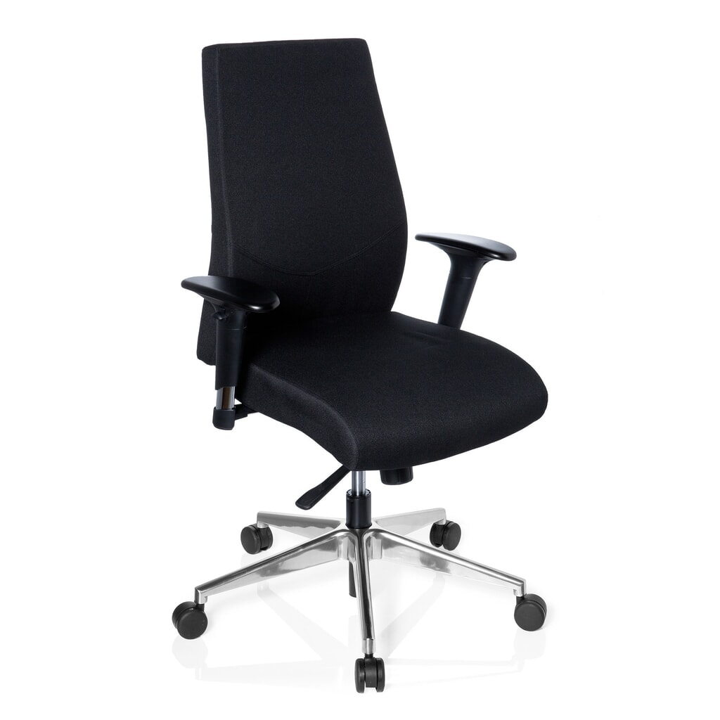 hjh OFFICE Bürostuhl / Drehstuhl PRO-TEC 250 Stoff, schwarz Produktabbildung Nr. 4: hjh OFFICE Bürostuhl / Drehstuhl PRO-TEC 250 Stoff, schwarz