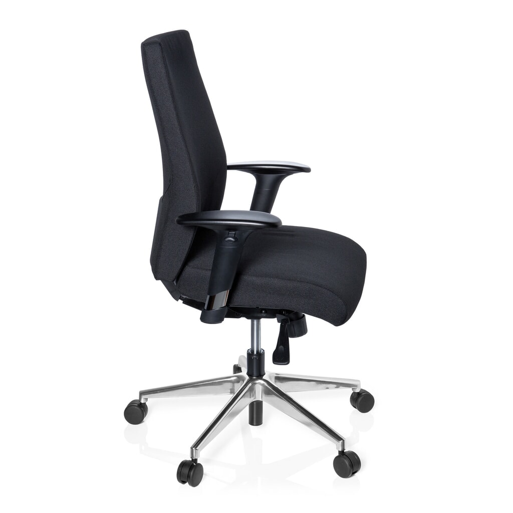 hjh OFFICE Bürostuhl / Drehstuhl PRO-TEC 250 Stoff, schwarz Produktabbildung Nr. 5: hjh OFFICE Bürostuhl / Drehstuhl PRO-TEC 250 Stoff, schwarz