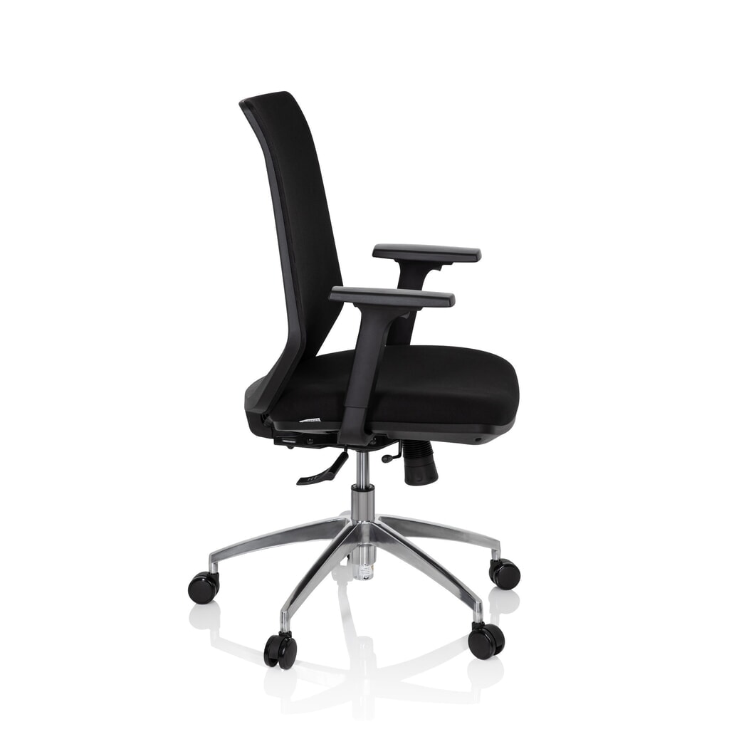 hjh OFFICE Bürostuhl / Drehstuhl PROFONDO Stoff/Netzstoff, schwarz Produktabbildung Nr. 4: hjh OFFICE Bürostuhl / Drehstuhl PROFONDO Stoff/Netzstoff, schwarz