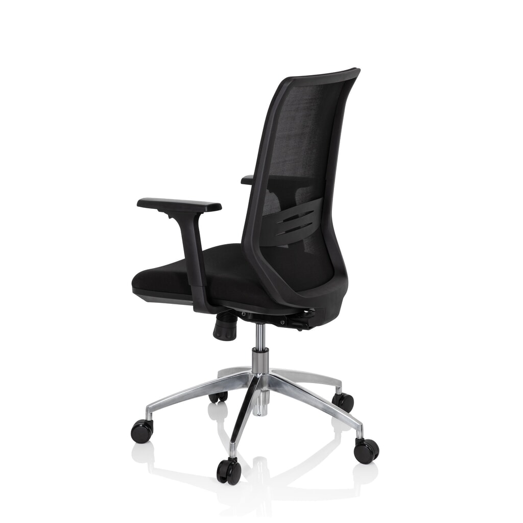 Produktabbildung Nr. 8: hjh OFFICE Bürostuhl / Drehstuhl PROFONDO Stoff/Netzstoff, schwarz