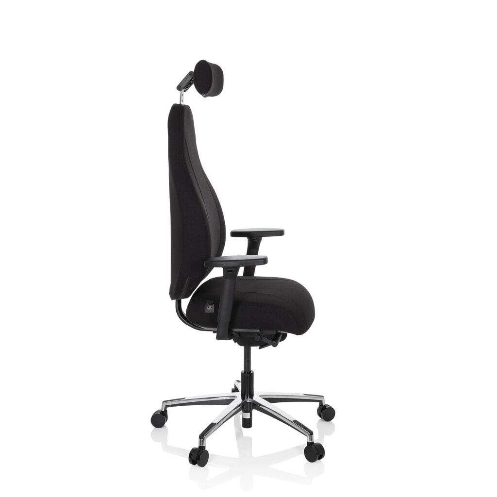 Produktabbildung Nr. 4: hjh OFFICE Bürostuhl / Drehstuhl RESISTIO Stoff, schwarz