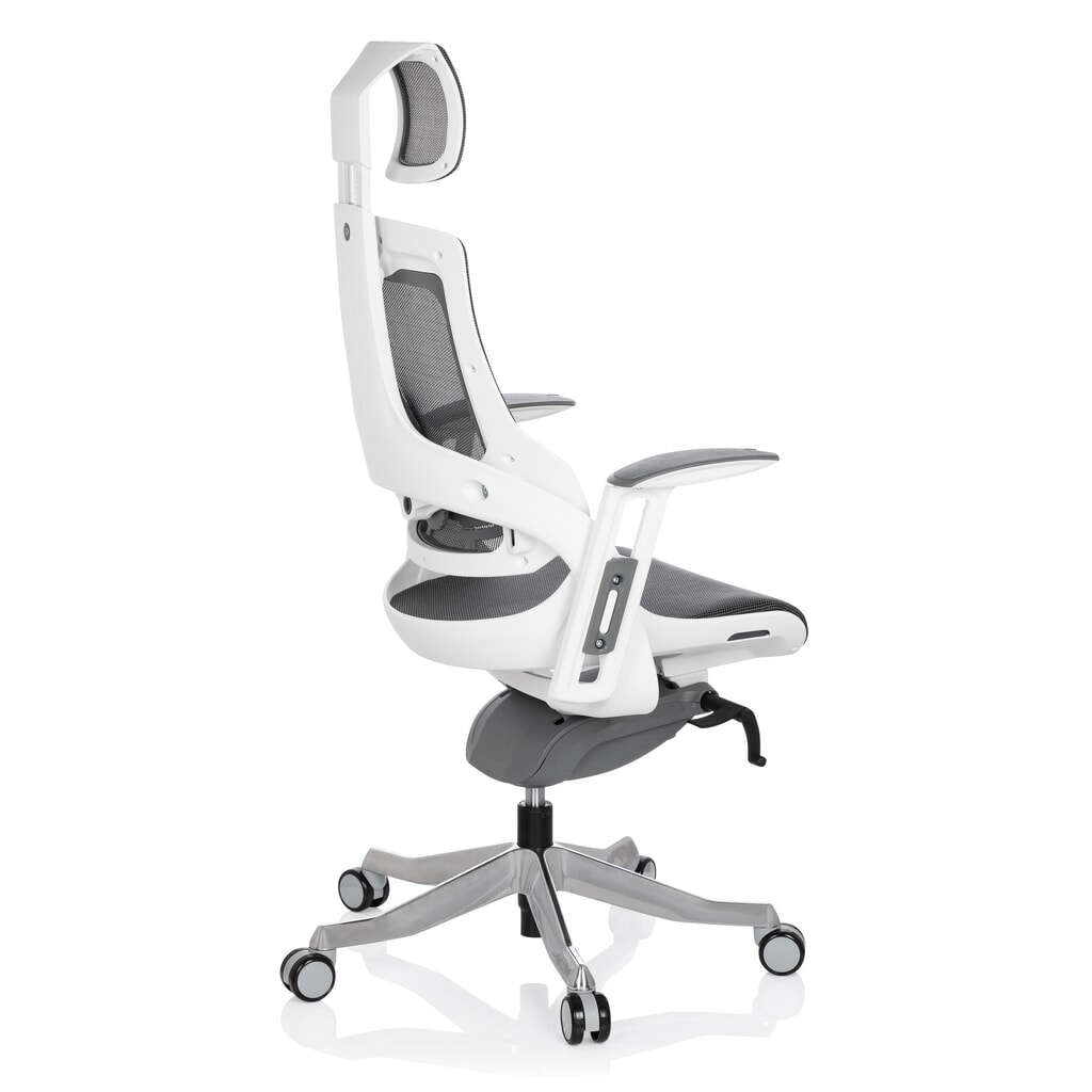 Produktabbildung Nr. 5: hjh OFFICE Bürostuhl / Drehstuhl SPEKTRE Netzstoff, grau