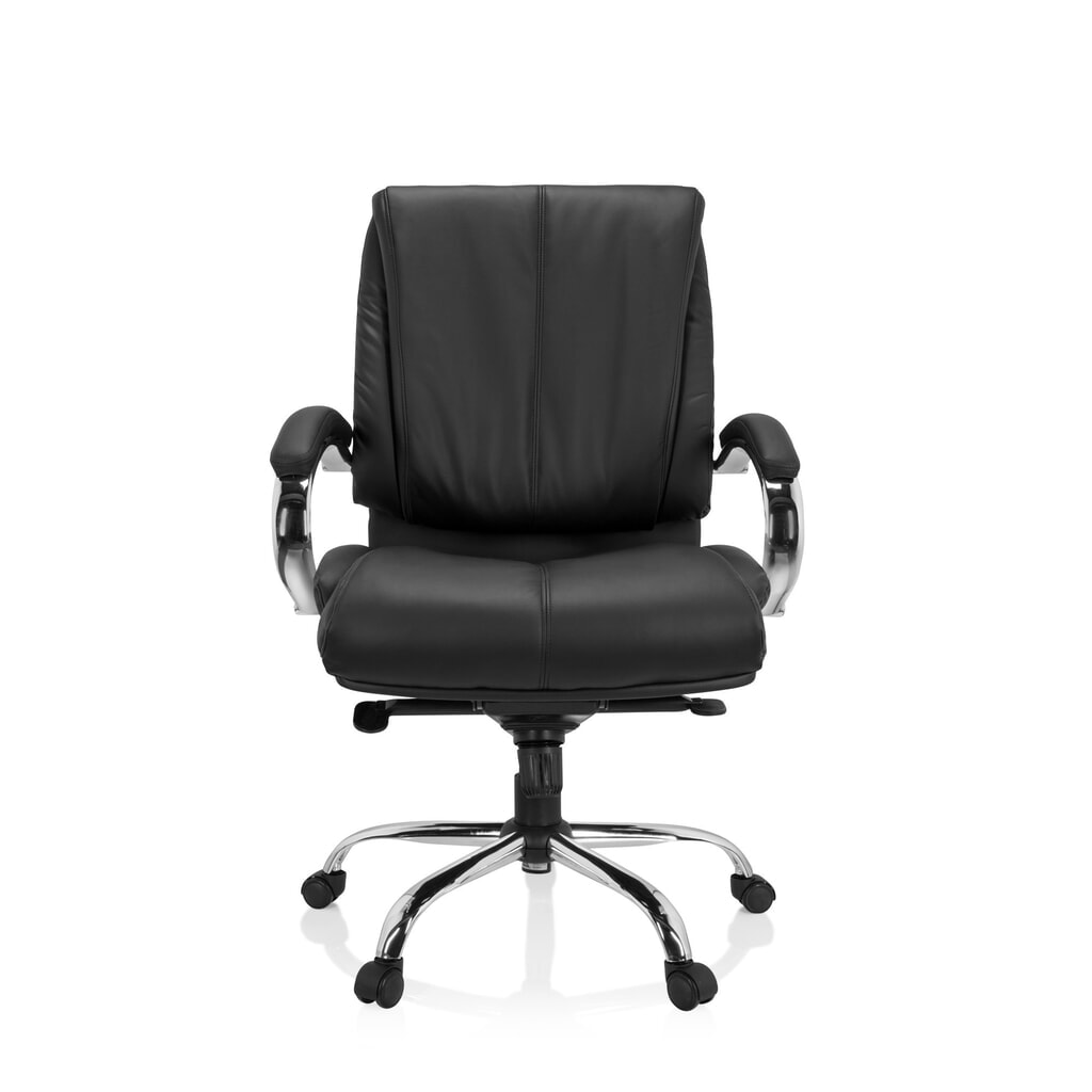 hjh OFFICE Bürostuhl / Chefsessel XXL H 100 PU, schwarz Produktabbildung: hjh OFFICE Bürostuhl / Chefsessel XXL H 100 PU, schwarz