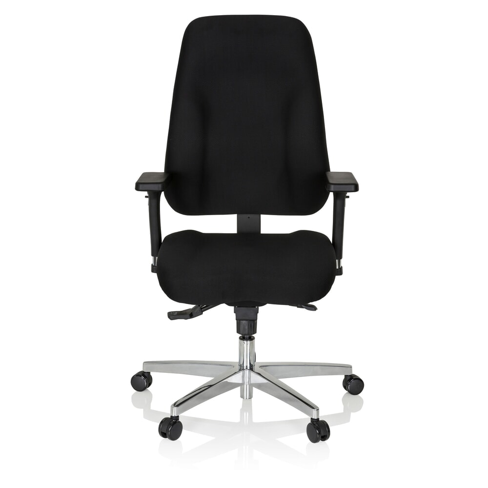 Produktabbildung: hjh OFFICE Bürostuhl / Chefsessel ZENIT COMFORT, schwarz
