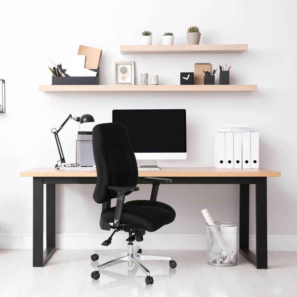 Produktabbildung Nr. 5: hjh OFFICE Bürostuhl / Chefsessel ZENIT COMFORT, schwarz