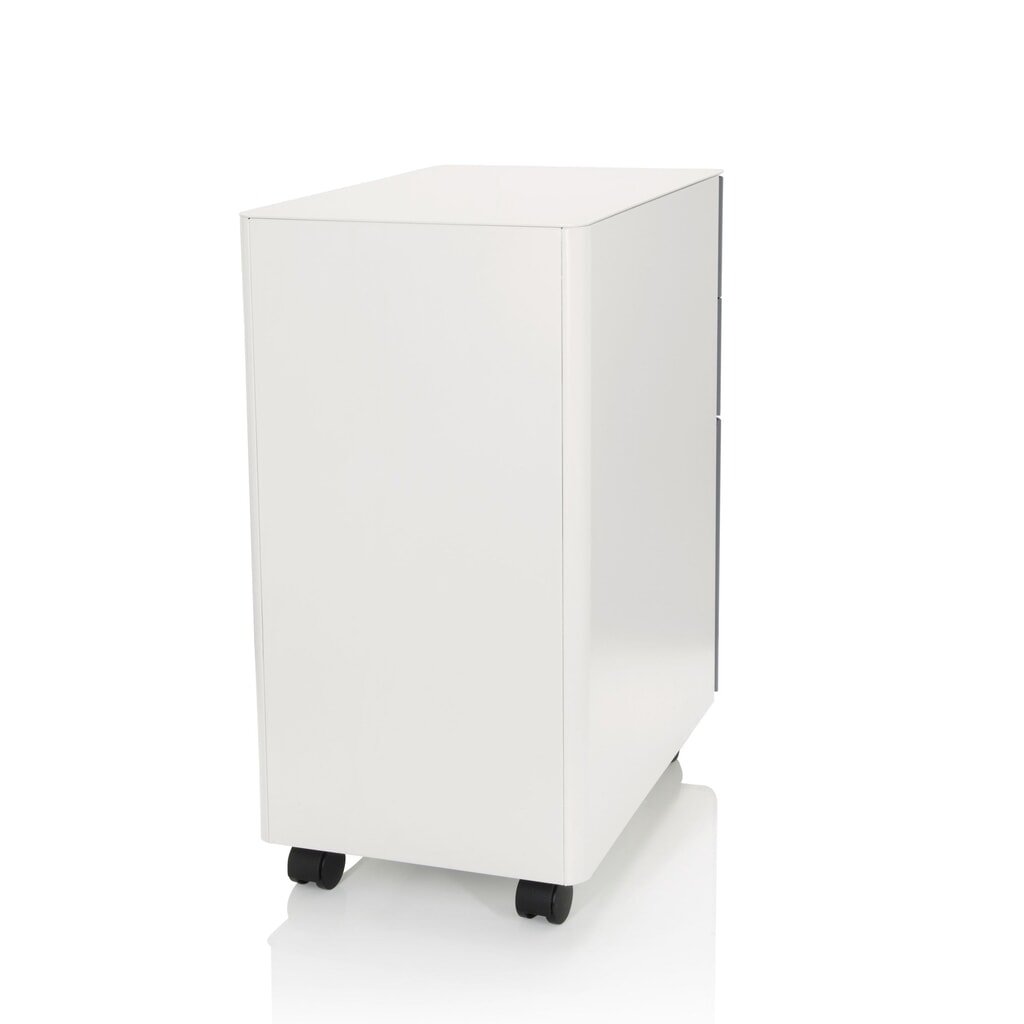 hjh OFFICE Rollcontainer COLOR I Metall, weiss / grau Produktabbildung Nr. 10: hjh OFFICE Rollcontainer COLOR I Metall, weiss / grau