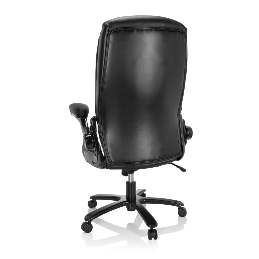 hjh OFFICE Schwerlaststuhl / Büro INSTRUCTOR III XXL Leder, schwarz Produktabbildung Nr. 6: hjh OFFICE Schwerlaststuhl / Büro INSTRUCTOR III XXL Leder, schwarz