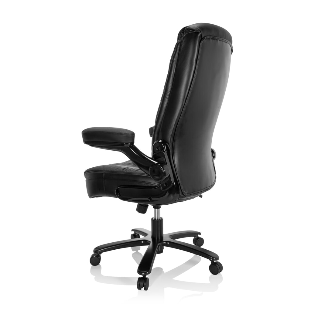 hjh OFFICE Schwerlaststuhl / Büro INSTRUCTOR III XXL Leder, schwarz Produktabbildung Nr. 7: hjh OFFICE Schwerlaststuhl / Büro INSTRUCTOR III XXL Leder, schwarz