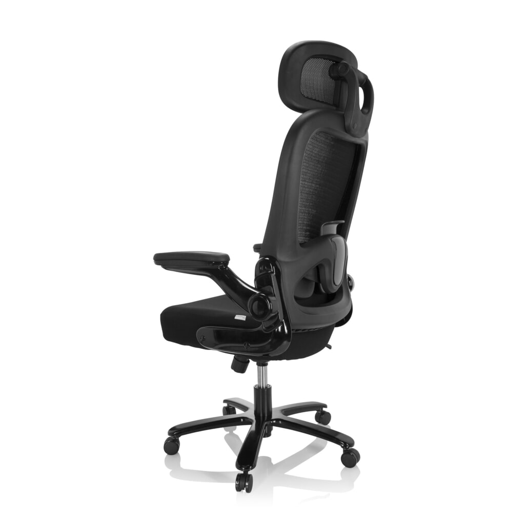 hjh OFFICE Schwerlaststuhl / Büro INSTRUCTOR XXL SW I PRO Stoff/Netzstoff, schwarz Produktabbildung Nr. 8: hjh OFFICE Schwerlaststuhl / Büro INSTRUCTOR XXL SW I PRO Stoff/Netzstoff, schwarz
