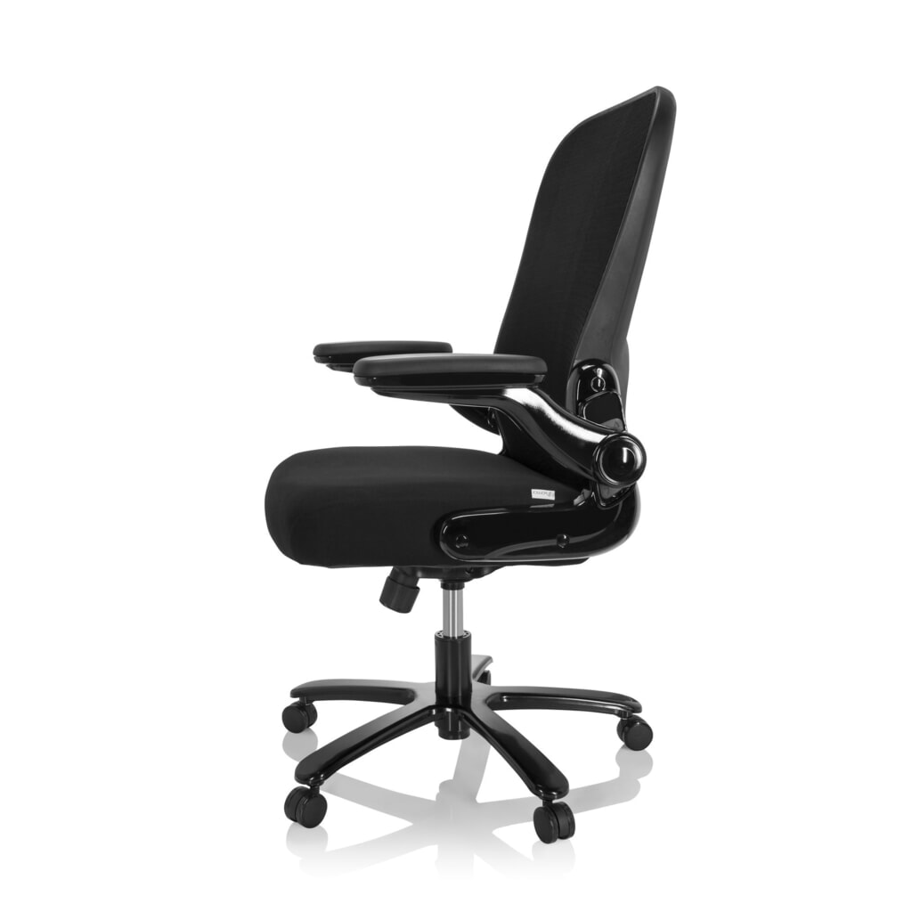 Produktabbildung Nr. 9: hjh OFFICE Schwerlaststuhl / Büro INSTRUCTOR XXL SW I Sto Stoff/Netzstoff, schwarz