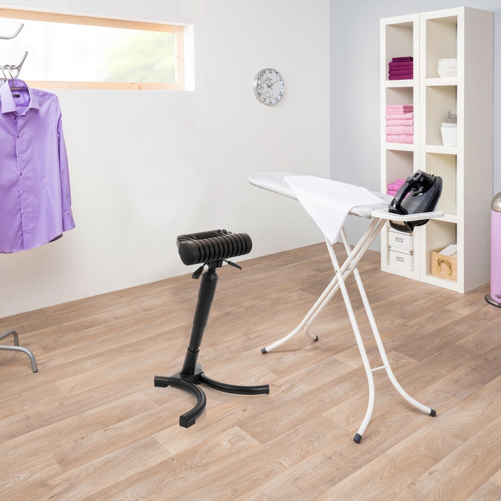 hjh OFFICE Stehhilfe / Arbeitsstuhl TOP WORK 33 PU Schaum, Metallgestell, schwarz Produktabbildung Nr. 5: hjh OFFICE Stehhilfe / Arbeitsstuhl TOP WORK 33 PU Schaum, Metallgestell, schwarz