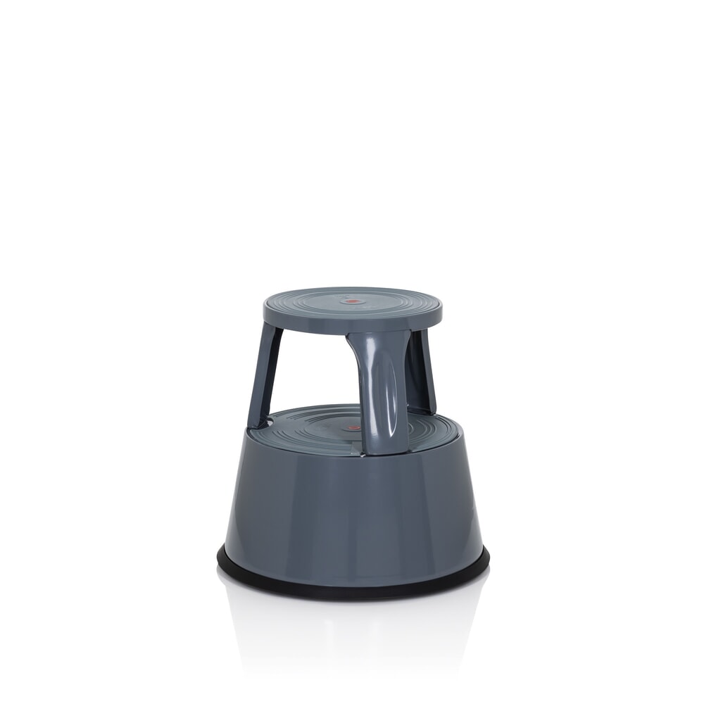 Produktabbildung Nr. 6: hjh OFFICE Tritthocker / Rollhocker TIO-M II Metall, Kunststoff, dunkelgrau