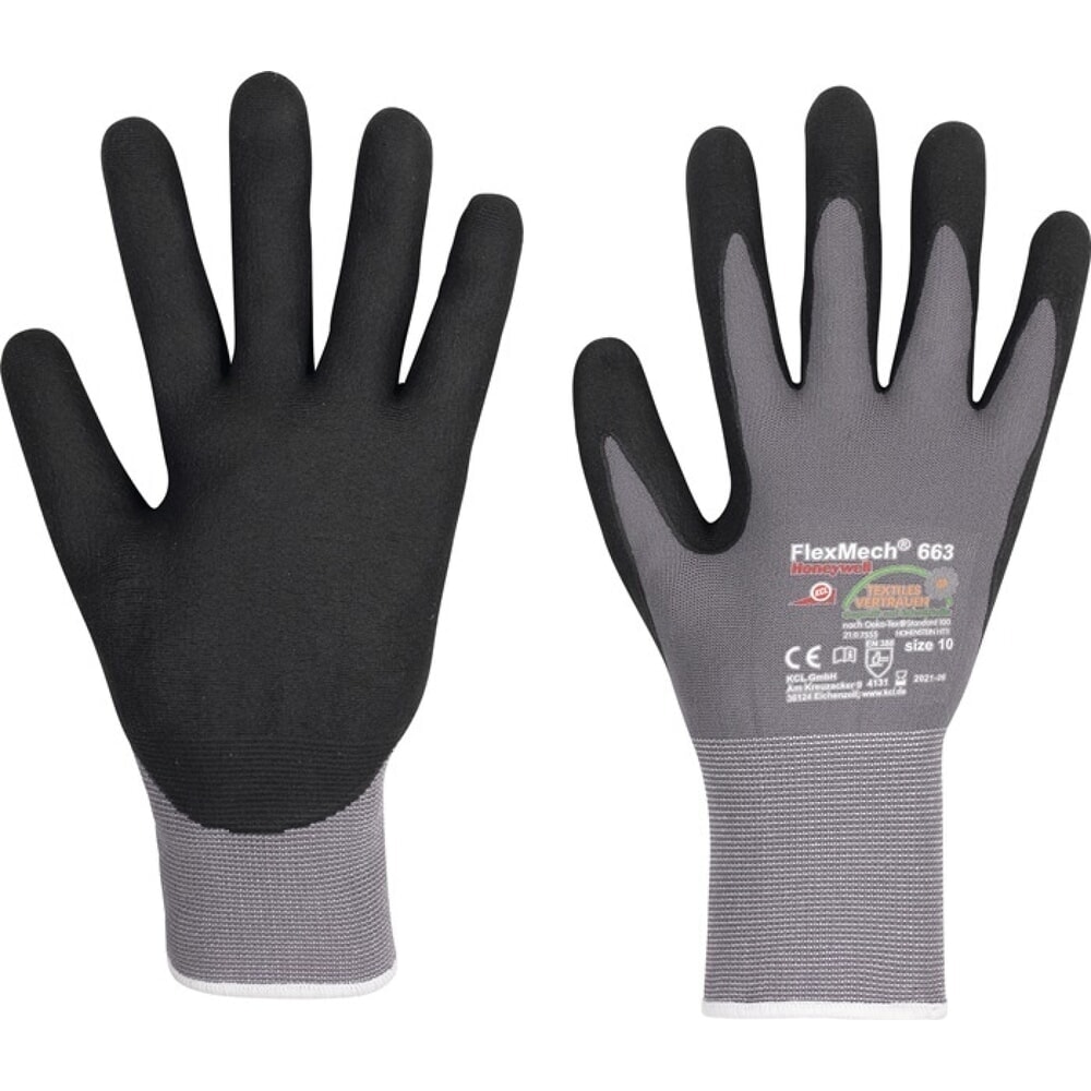 Produktabbildung: HONEYWELL Handschuhe FlexMech 663 Gr.9