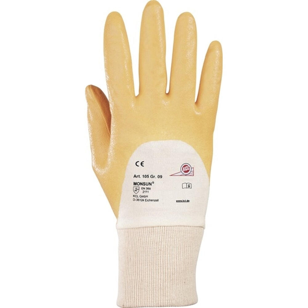 Produktabbildung: HONEYWELL Handschuhe Monsun 105 Gr.9 curry