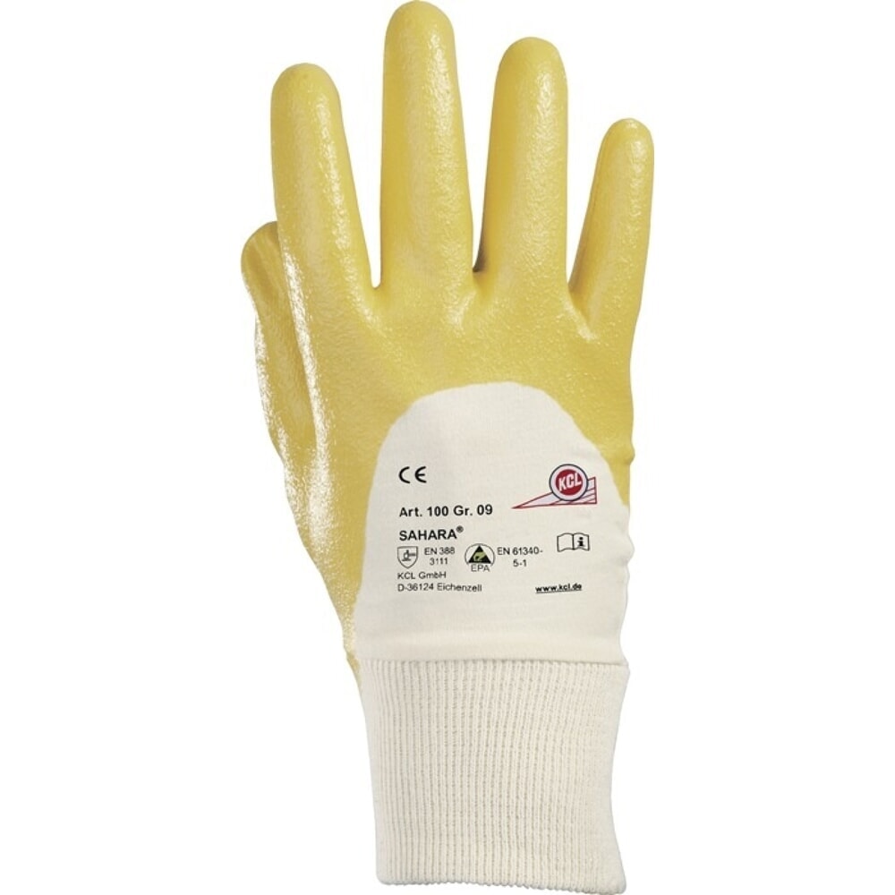 Produktabbildung: HONEYWELL Handschuhe Sahara 100 Gr.7 gelb