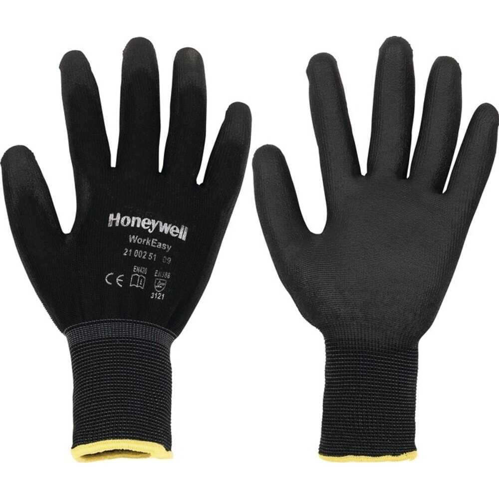 Produktabbildung: HONEYWELL Handschuhe Workeasy Black PU Gr.10
