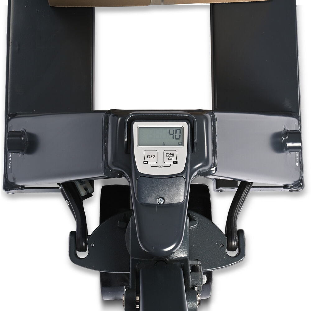 Produktabbildung Nr. 10: Hubwagen mit Waage HEMMDAL PTM 2.0 Scale, Tragfähigkeit 2000 kg, 5-kg-Schritte, Einfach-Gabelrollen