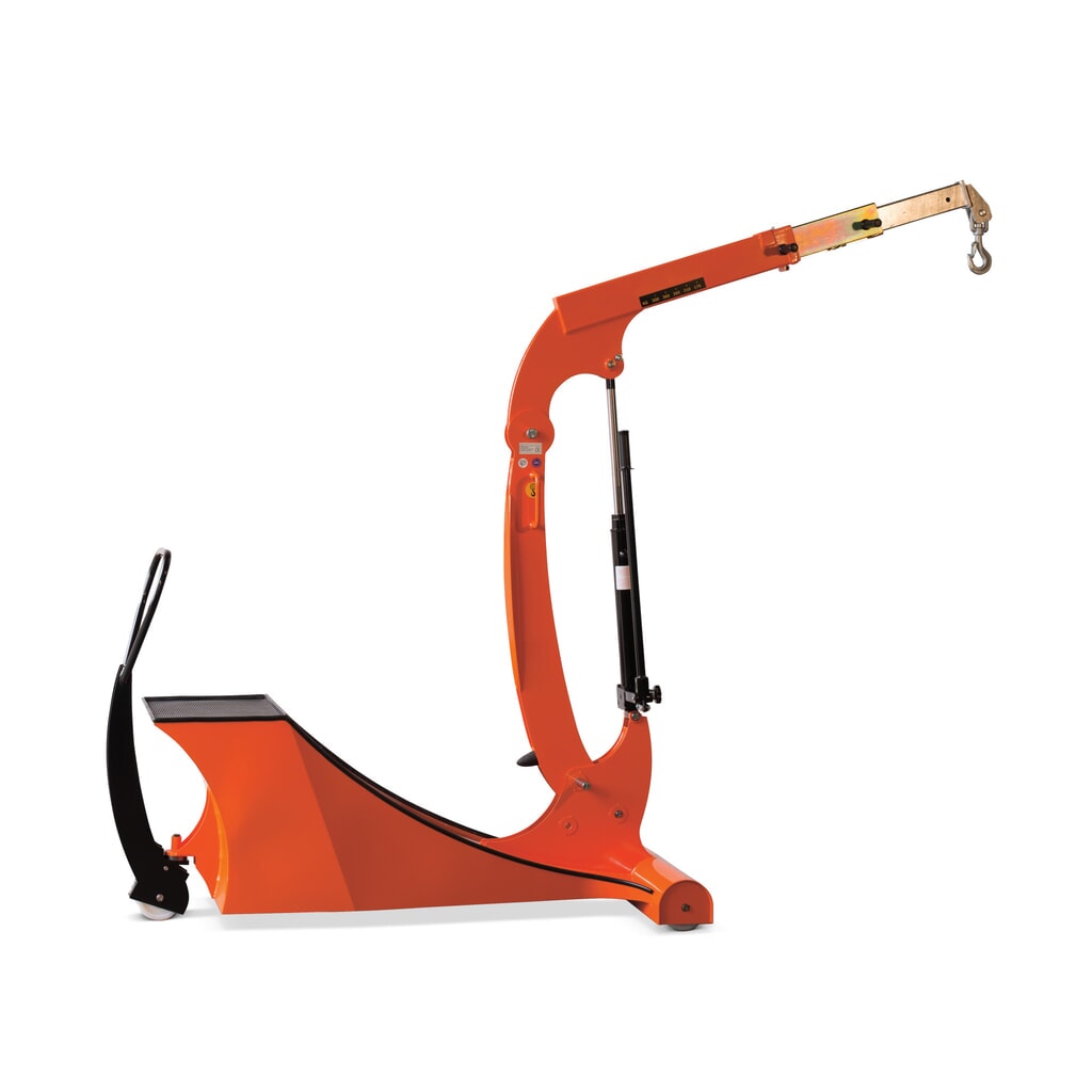 HydroBull® mobiler Gegengewichtskran, TK 500 kg Produktabbildung: HydroBull® mobiler Gegengewichtskran, TK 500 kg