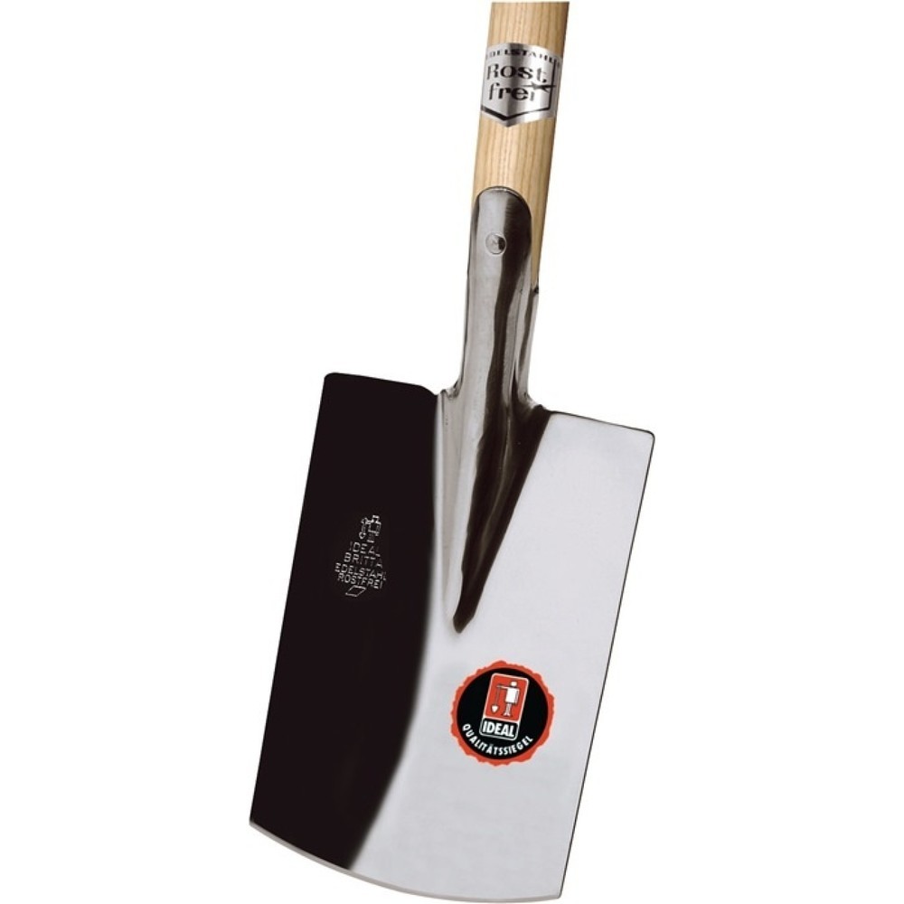 Produktabbildung: IDEAL Damenspaten BRITTA 250x165/160mm Gr.0 850mm VA rostfr.m.T-Stiel