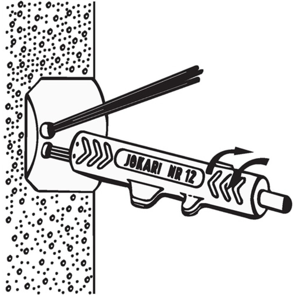 Produktabbildung Nr. 2: JOKARI Abmantelungswerkzeug Nr.12 Gesamt-L.124mm Arbeitsbereich D.8,0-13,0mm JOKARI