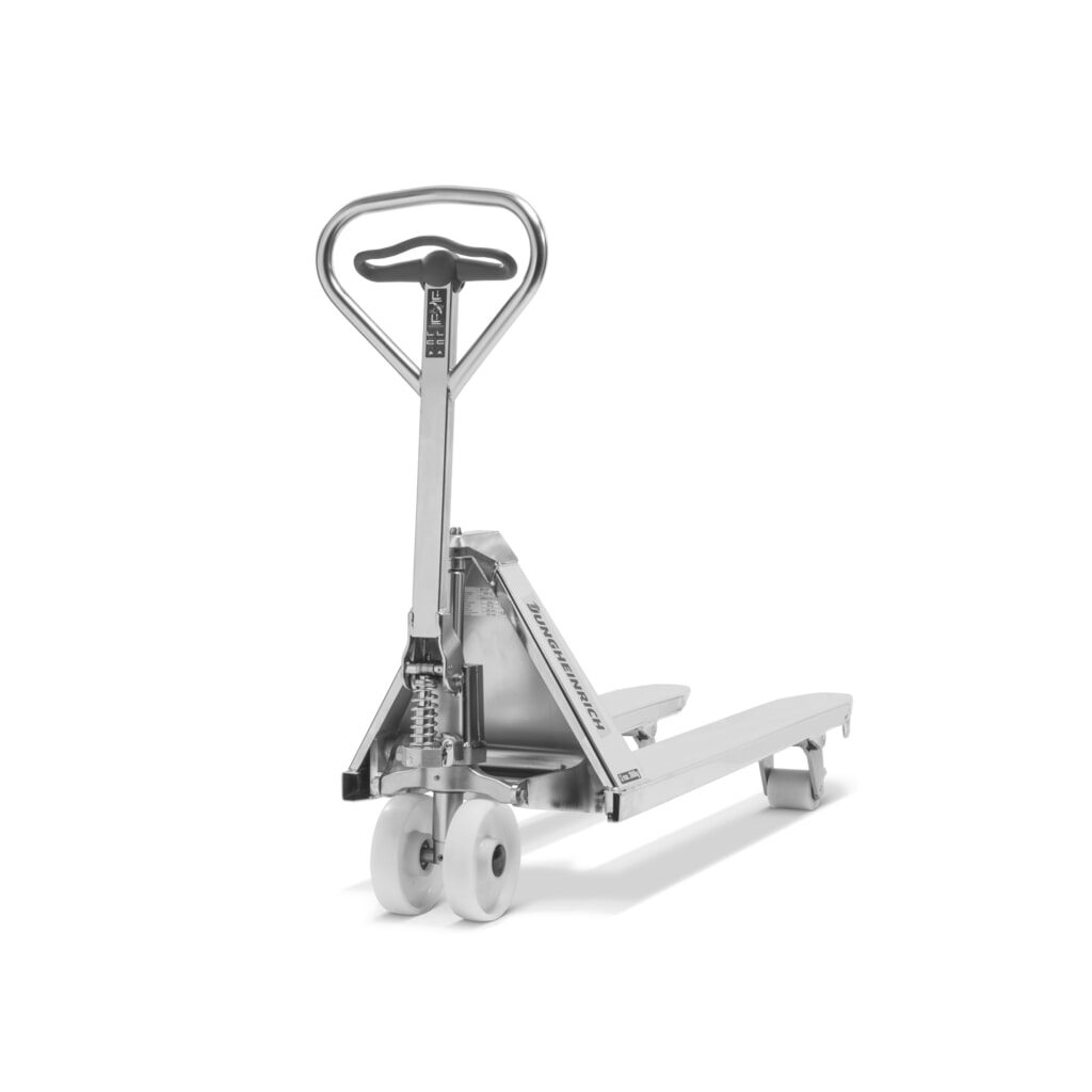 Jungheinrich Edelstahl-Handhubwagen AM I20, Tragfähigkeit 2.000 kg, Gabellänge 1.140 mm, Nylon Produktabbildung Nr. 3: Jungheinrich Edelstahl-Handhubwagen AM I20, Tragfähigkeit 2.000 kg, Gabellänge 1.140 mm, Nylon