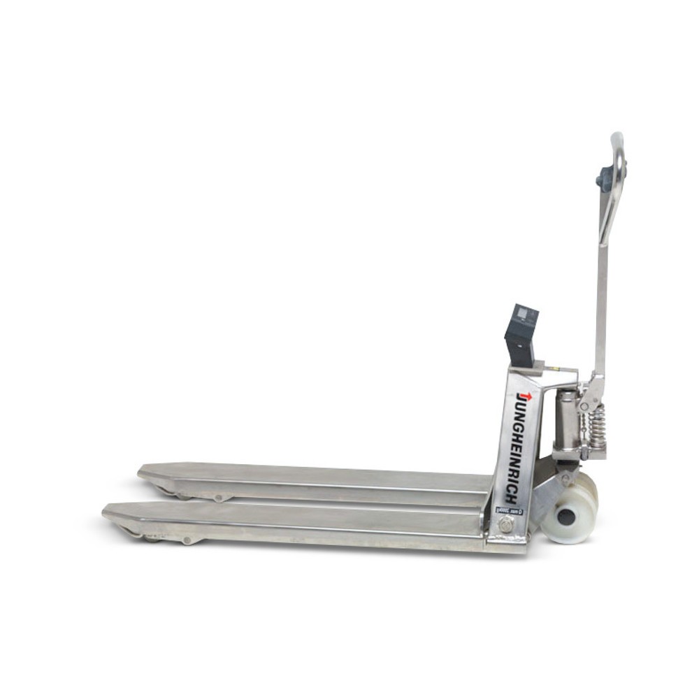Produktabbildung Nr. 2: Jungheinrich Edelstahl-Hubwagen mit Waage AMW I20, Tragfähigkeit 2.000 kg, 1 kg-Schritte