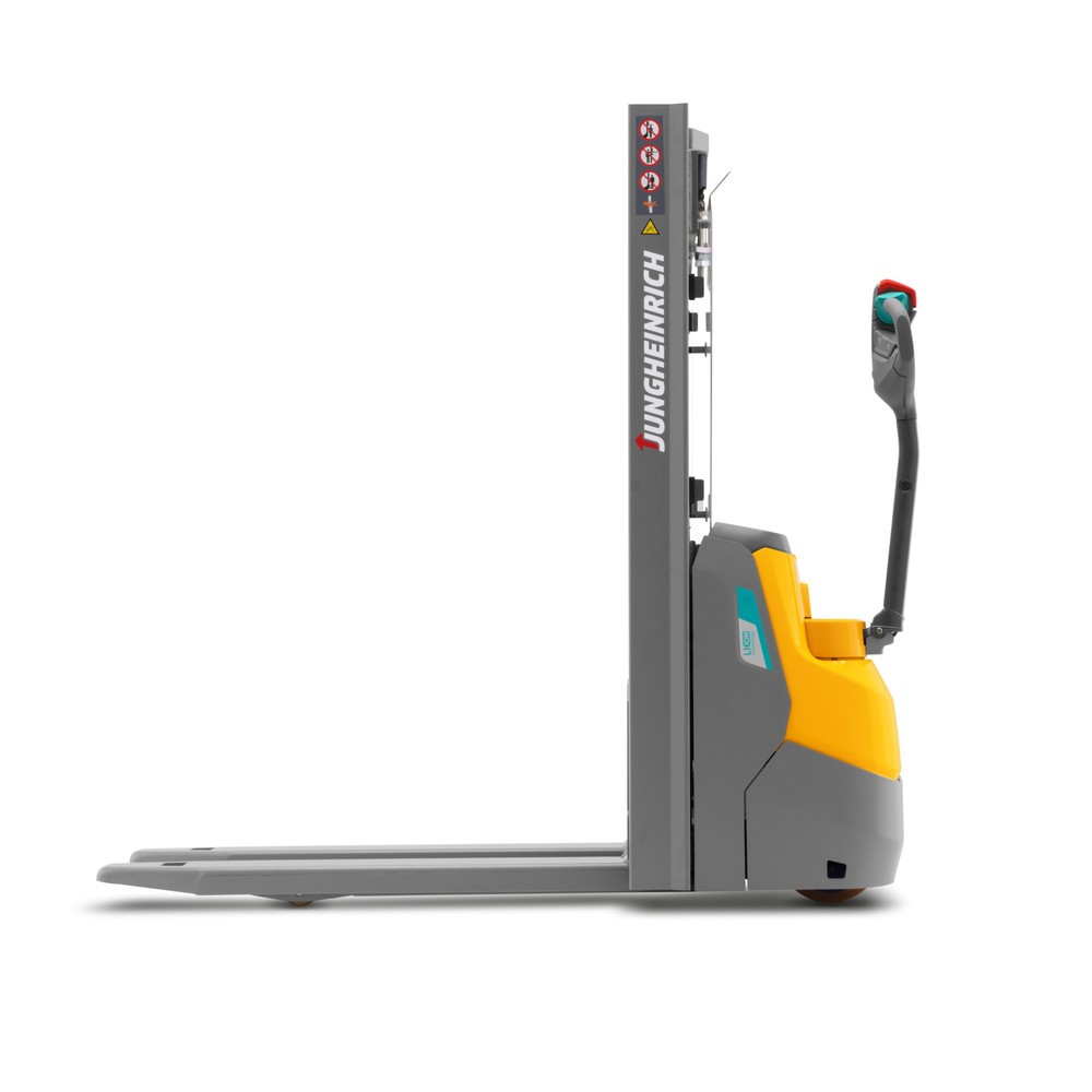 Produktabbildung Nr. 6: Jungheinrich Elektro-Hochhubwagen EJC 110i DZ, Dreifach-Teleskop-Hubgerüst, Hubhöhe 4.180 mm, Tragfähigkeit 1.000 kg, Proportionalhydraulik