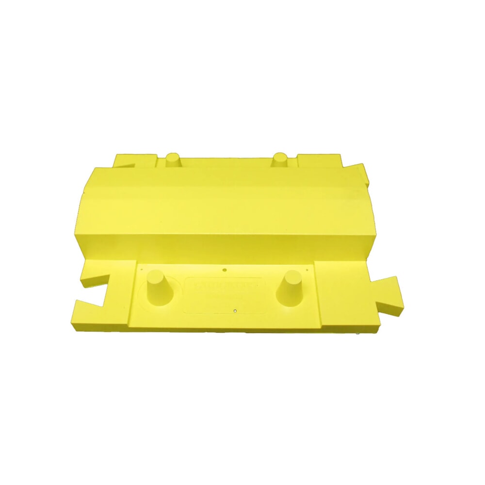 Produktabbildung: Justrite® Schlauchbrücke Diamondback® , Grundelement, LxB 260 x 410 mm, gelb