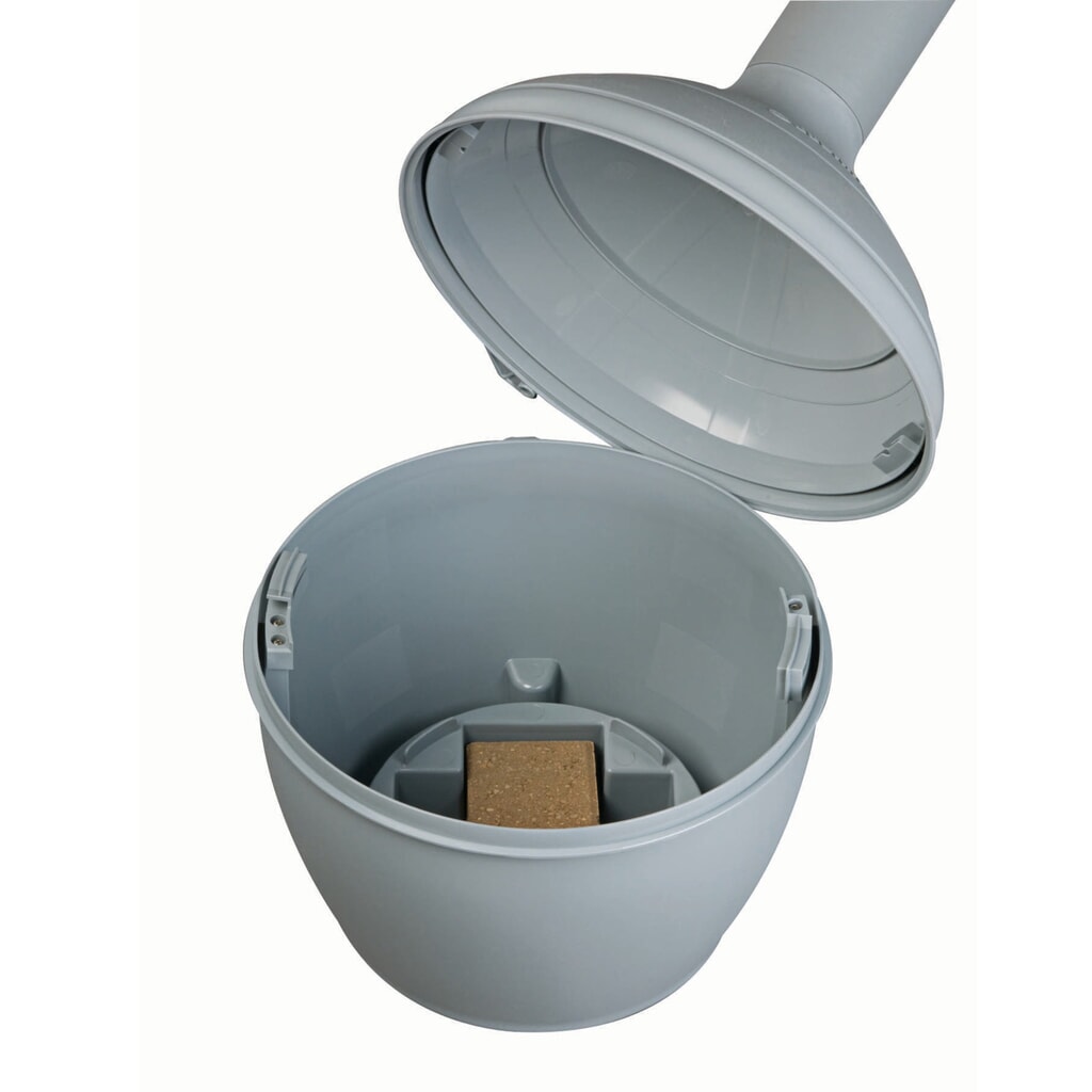 Produktabbildung Nr. 4: Justrite® Sicherheits-Standascher Elite™, 15 Liter, grau