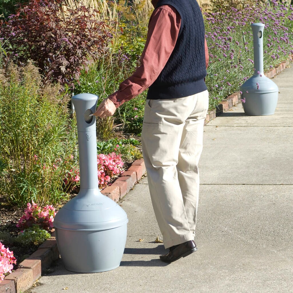 Produktabbildung Nr. 6: Justrite® Sicherheits-Standascher Elite™, 15 Liter, grau