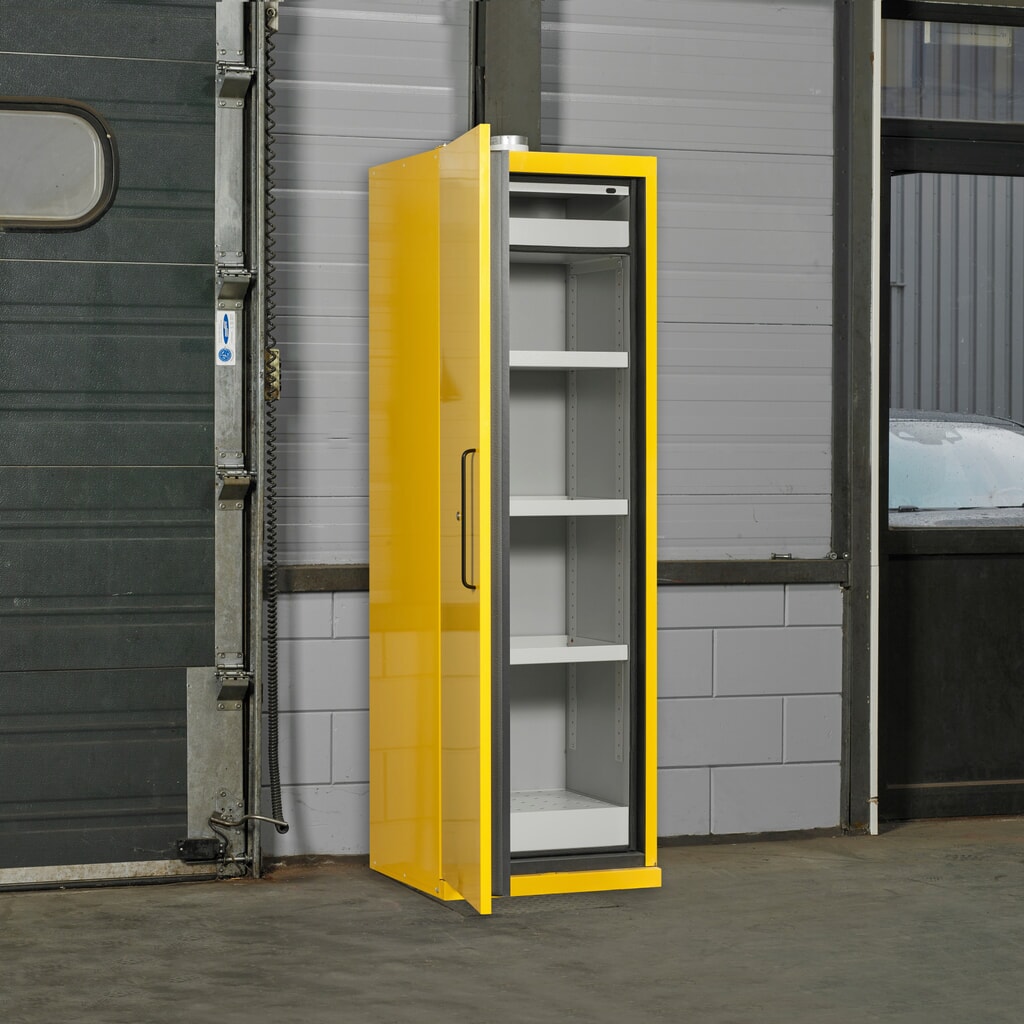 Produktabbildung Nr. 4: Justrite® Brandschutzschrank EN F90, 1-flügelig
