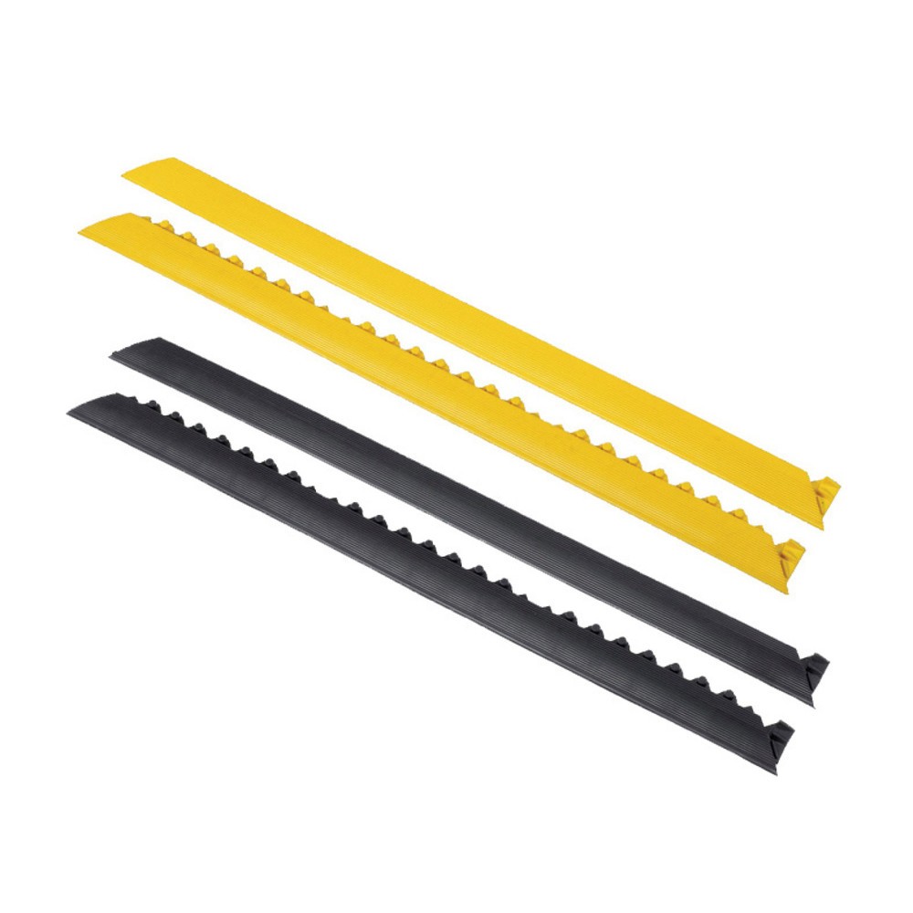 Produktabbildung Nr. 1: Kantenleiste, Stecksystem für NoTrax Schweisser-Arbeitsplätze, weiblich, BxL 910 x 52 mm, gelb
