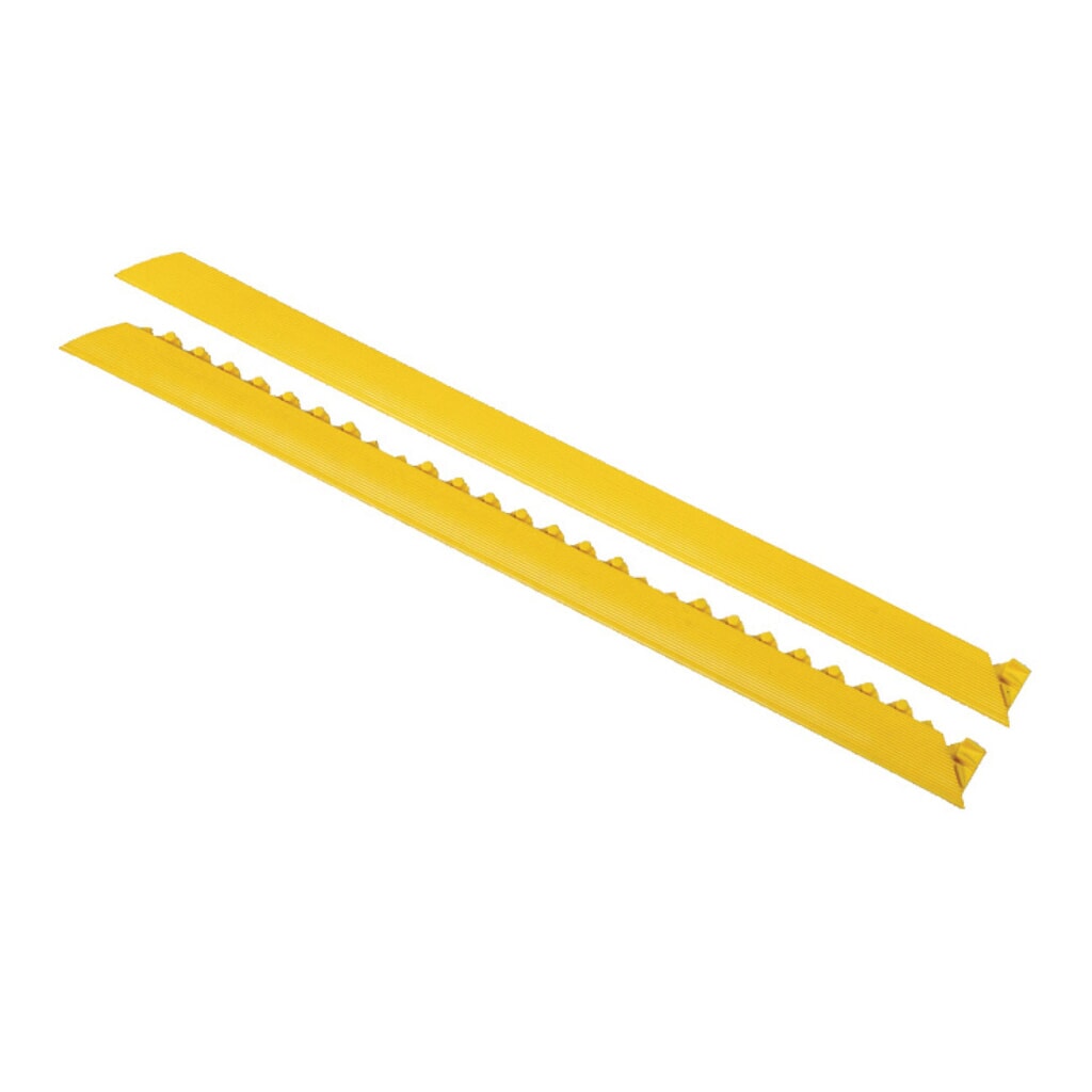 Produktabbildung Nr. 4: Kantenleiste, Stecksystem für NoTrax Schweisser-Arbeitsplätze, männlich, BxL 910 x 52 mm, gelb