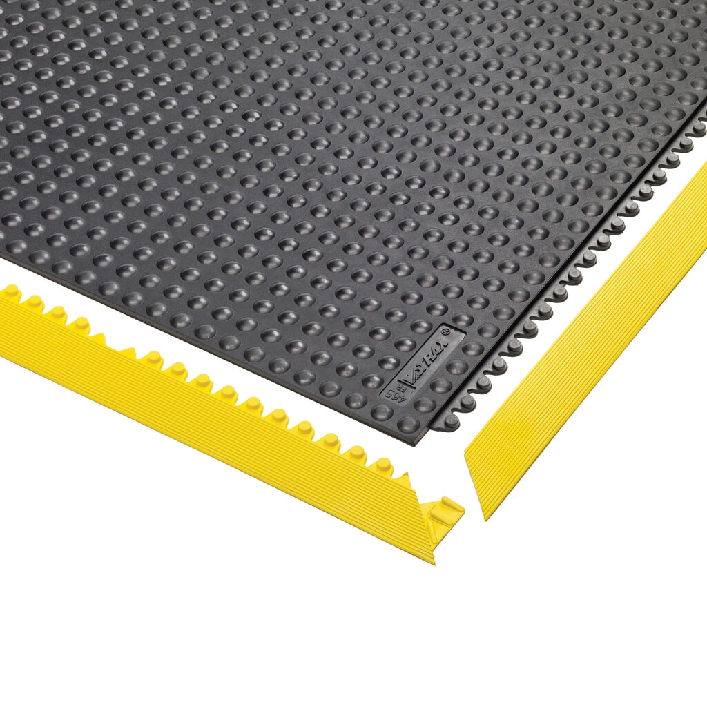 Bodenplatte für NoTrax Schweisser-Arbeitsplätze, Stecksystem, BxL 910 x 910 mm Produktabbildung Nr. 2: Bodenplatte für NoTrax Schweisser-Arbeitsplätze, Stecksystem, BxL 910 x 910 mm